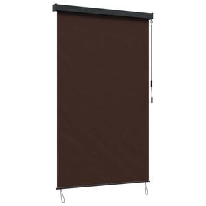 vidaXL Roleta brązowy 60 x 250 cm Materiał i Aluminium