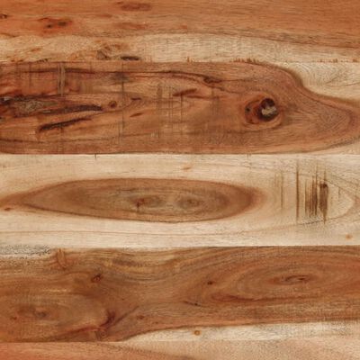 vidaXL Stolik kawowy, Ø52x30 cm, lite drewno akacjowe