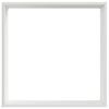 vidaXL Krawężnik do trawnika 6 pcs Biały 40 x 40 x 13 cm Stal