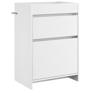 vidaXL Szafka pod zlewem w łazience Biały 56 x 37,5 x 81 cm