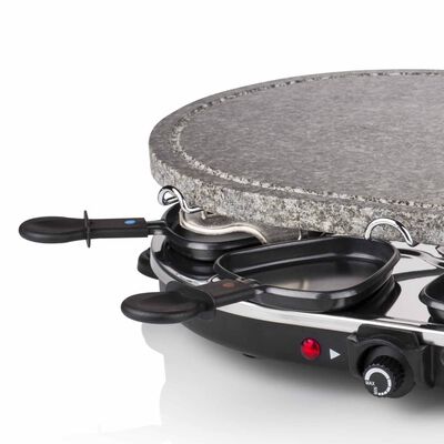Princess Owalny grill kamienny raclette dla 8 osób, 1200 W, 162720