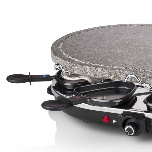 Princess Owalny grill kamienny raclette dla 8 os&oacute;b, 1200 W, 162720