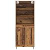 vidaXL Highboard Stare drewno 69,5 x 34 x 180 cm