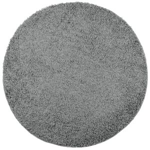 vidaXL Dywan z długim włosiem PAMPLONA, zielony, &Oslash; 100 cm