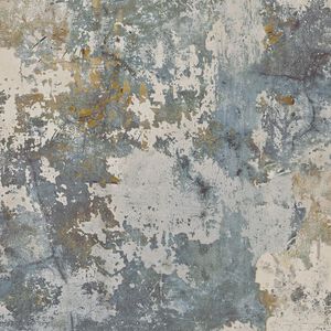 DUTCH WALLCOVERINGS Tapeta z motywem betonu, szaro-zielona