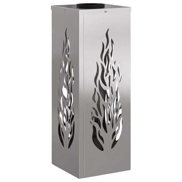 vidaXL Słoneczna LED lampa na ścieżkę 2 pcs Stal nierdzewna