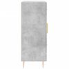 vidaXL Szafka, szarość betonu, 69,5x34x90 cm, materiał drewnopochodny