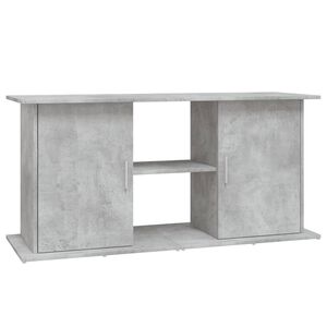 vidaXL Stojak pod akwarium Betonowy Szary 121x41x58 cm Drewno konstrukcyjne