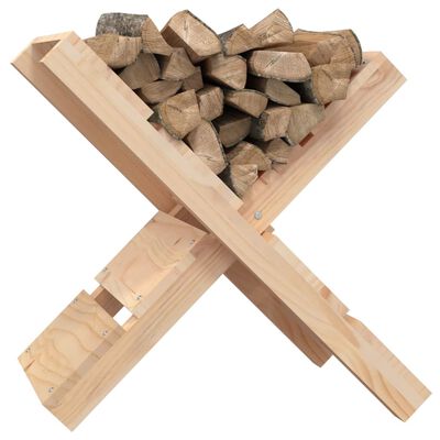 vidaXL Stojak na drewno, 47x39,5x48 cm, drewno sosnowe