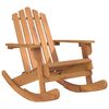 vidaXL Fotel bujany Adirondack, lite drewno akacjowe