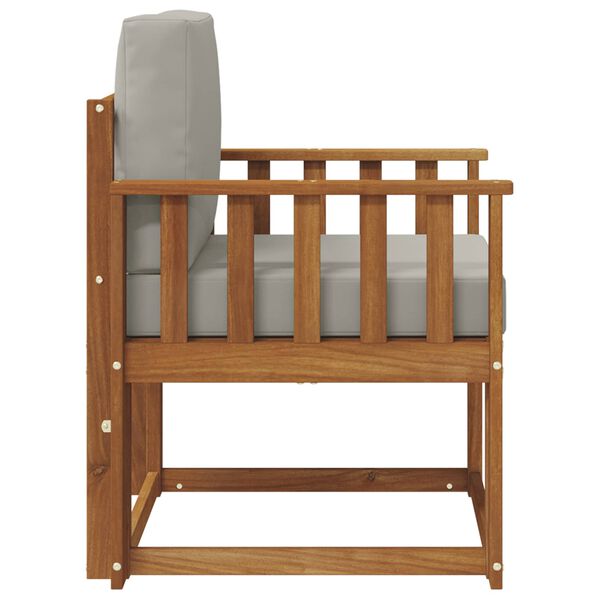 vidaXL Sofa na zewnątrz Lite drewno akacjowe i poliester