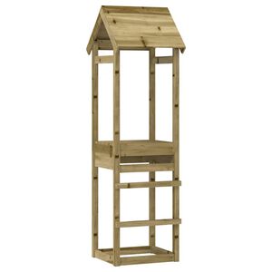 vidaXL Domek do placu zabaw, 53x46,5x194 cm, impregnowana sosna