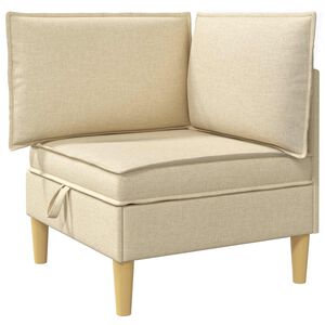 vidaXL Sofa z miejscem do przechowywania tkanina