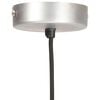 vidaXL Industrialna lampa wisząca, 25 W, srebrna, okrągła, 19 cm, E27