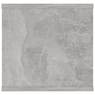 vidaXL Półka ścienna, szarość betonu, 102x30x29 cm, płyta wiórowa