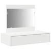vidaXL Toaletka Biały 83 x 40 x 70 cm Drewno inżynieryjne