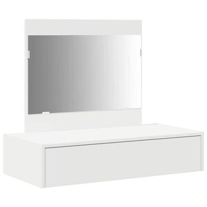 vidaXL Toaletka Biały 83 x 40 x 70 cm Drewno inżynieryjne