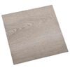 vidaXL Samoprzylepne Deski Podłogowe Szarobeżowy 30,5 x 30,5 cm
