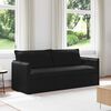 vidaXL Sofa 180cm Czarny Metal