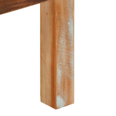 vidaXL Stolik kawowy, 55x55x35 cm, lite drewno z odzysku