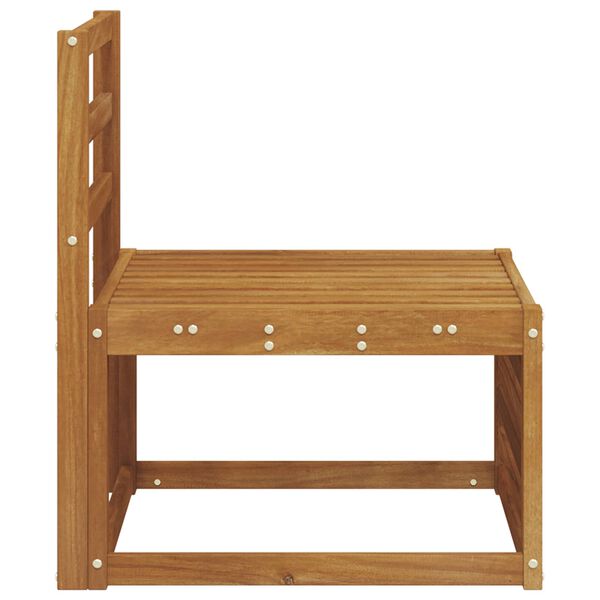 vidaXL Środkowa sofa ogrodowa Lite Drewno Akacji Naturalny