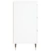 vidaXL Komoda, biała, 40x35x70 cm, materiał drewnopochodny