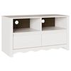 vidaXL Szafka pod telewizor z szufladą Drammen Biały 99 x 43 x 55 cm