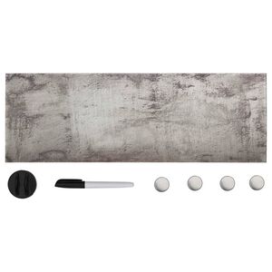 vidaXL Ścienna tablica magnetyczna, szklana, 60 x 20 cm