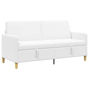 vidaXL Sofa z miejscem do przechowywania Biały 172 x 78 x 87 cm