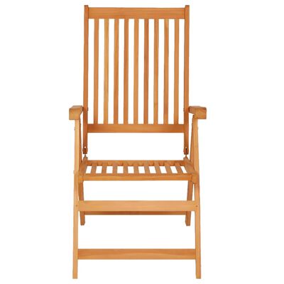 vidaXL Krzesła ogrodowe, 6 szt., szare poduszki, drewno tekowe