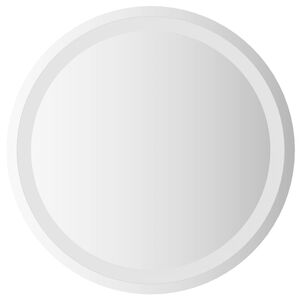 vidaXL Lustro łazienkowe LED przezroczysty &Oslash; 50 cm szkło hartowane