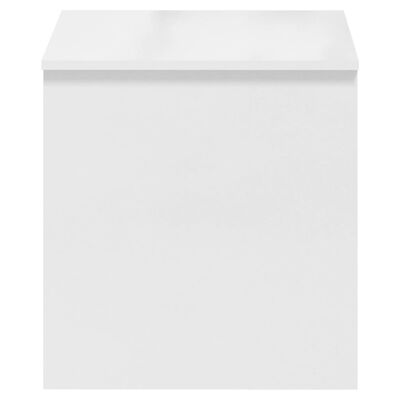 vidaXL Stolik kawowy, biały o wysokim połysku, 102x50,5x52,5 cm
