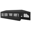 vidaXL Namiot imprezowy, 3 x 12 m, antracytowy