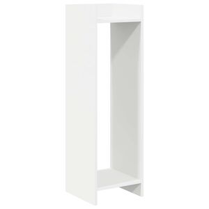 vidaXL Stojak na rośliny Biały 30 x 30 x 100 cm Drewno inżynieryjne