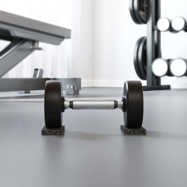 vidaXL Rolka Gumowa Czarny Guma