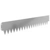 vidaXL Krawężnik do trawnika 10 pcs 103 x 20 cm metal srebrny