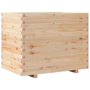 vidaXL Donica ogrodowa, 90x60x72 cm, lite drewno sosnowe