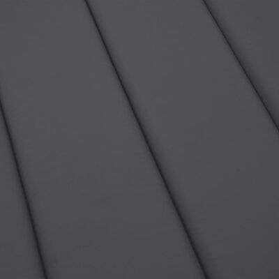 vidaXL Poduszka na leżak, antracytowa, 186x58x3 cm, tkanina Oxford