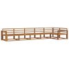 vidaXL Zestaw sof na zewnątrz 6 pcs Naturalny Lite Drewno Akacji