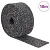 vidaXL Rolka granulatu gumowego Czarny 1000 x 5 x 0,6 cm Guma