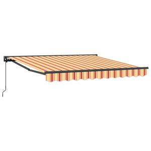 vidaXL Rama markizy Wielokolorowe 300 x 250 cm Poliester z powłoką PU
