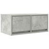 vidaXL Szafki RTV 2 szt. Beton Szary 60x31x25,5 cm Drewno klejone
