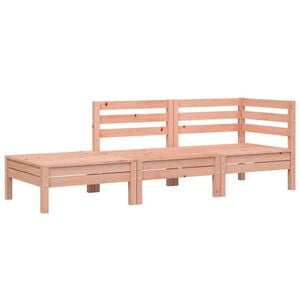vidaXL Ogrodowa sofa 3-osobowa, lite drewno daglezjowe