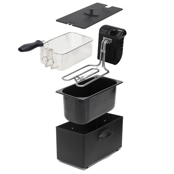 Bestron Frytkownica z zimną strefą, 3,5 L, 2000 W, AF357B