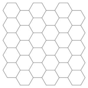 vidaXL Płytka heksagonalna 20 pcs Biały szary 30 x 30 cm