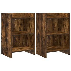 vidaXL Szafki nocne 2 pcs Dąb wędzony 40 x 30 x 60 cm