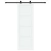 vidaXL Drzwi przesuwne 73,5 x 211 cm Drewno inżynieryjne