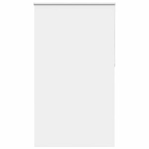 vidaXL Roleta zaciemniająca biała 130x210 cm Szerokość tkaniny 126,6cm