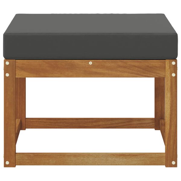 vidaXL Pufa na zewnątrz Lite Drewno Akacji Naturalny