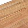 vidaXL Stolik konsolowy, 110x30x76 cm, lite drewno akacjowe